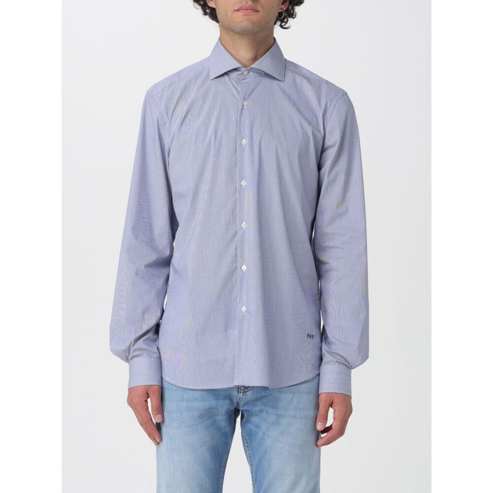 Fay Shirt Men Blue